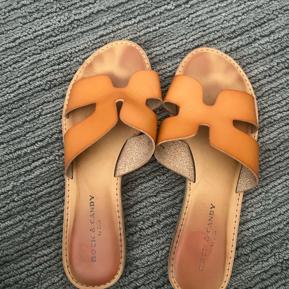Brown sandals